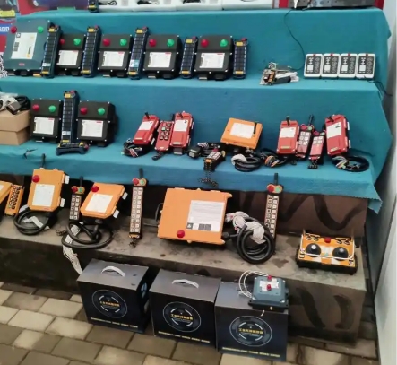 工业无线遥控器在钢构行业的应用